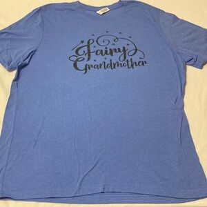 Bella Canvas Blue 'Fairy Grandmother' Short Sleeve Tee